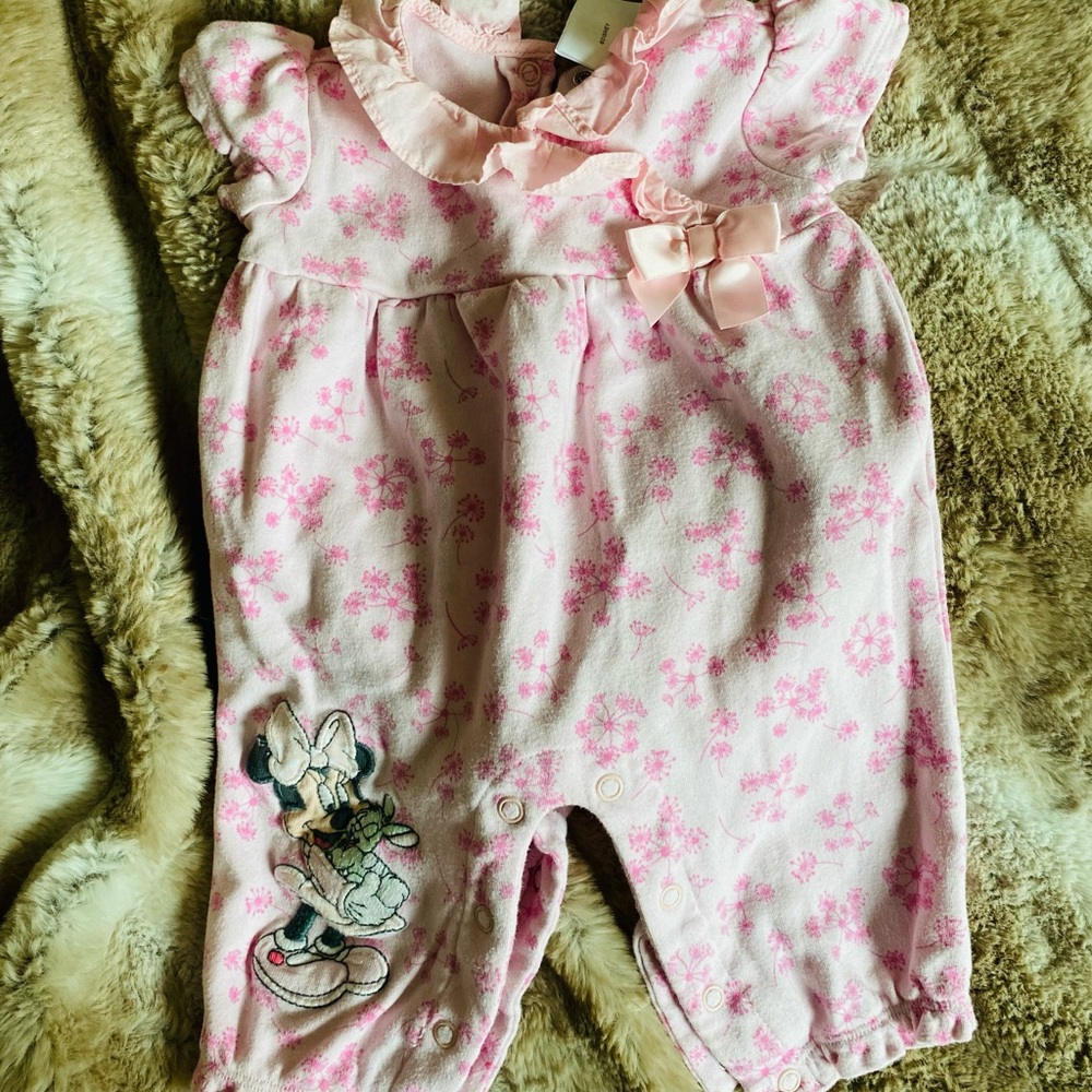Disney Baby Girls One Piece Romper
